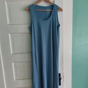 Wool& Audrey Maxi Dress in Dusty Blue (Seconds/Sample Piece)